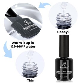 beetles Builder Gel packaging with instructions