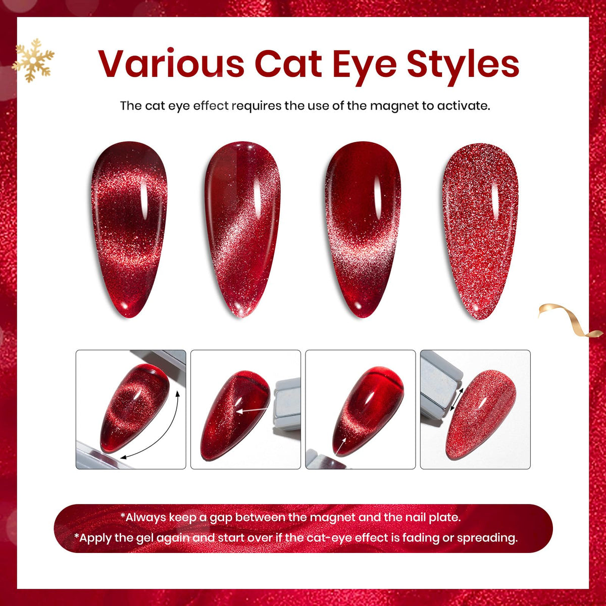 beetles Cat Eye Gel Nail Polish Blue colour bottle