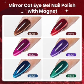 beetles Cat Eye Gel Nail Polish Green shade bottle