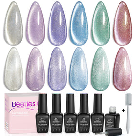 beetles Cat Eye Gel Nail Polish Kit packaging