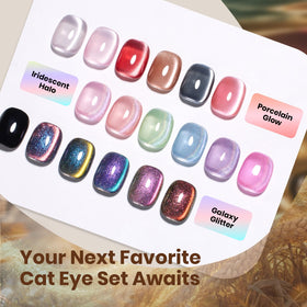Beetles Cat Eye Gel Nail Polish set packaging