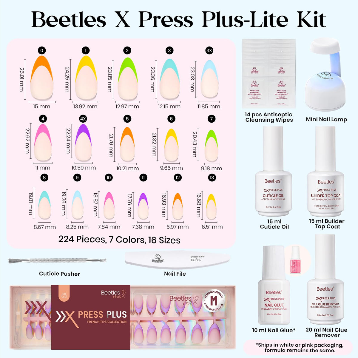 beetles Cuticle Pusher and Nail File from the kit