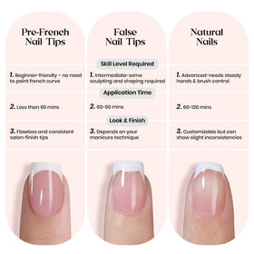 beetles extra short press on nails in a lifestyle setting