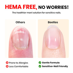 beetles Gel Base Coat 15ml precision brush close-up