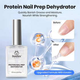 beetles Gel Nail Kit 15ml Protein Nail Prep Dehydrator packaging