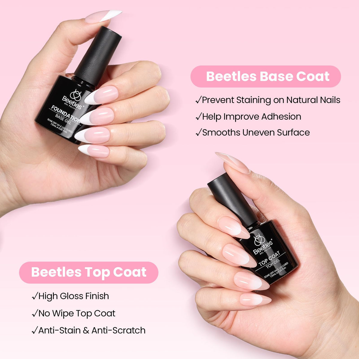beetles Gel Nail Kit Curve-EX packaging display