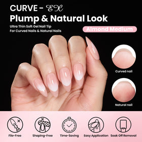 beetles Gel Nail Kit Curve-EX solid nail glue gel and accessories