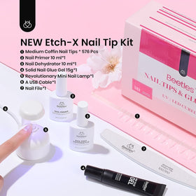 beetles Gel Nail Kit demonstration of DIY manicure