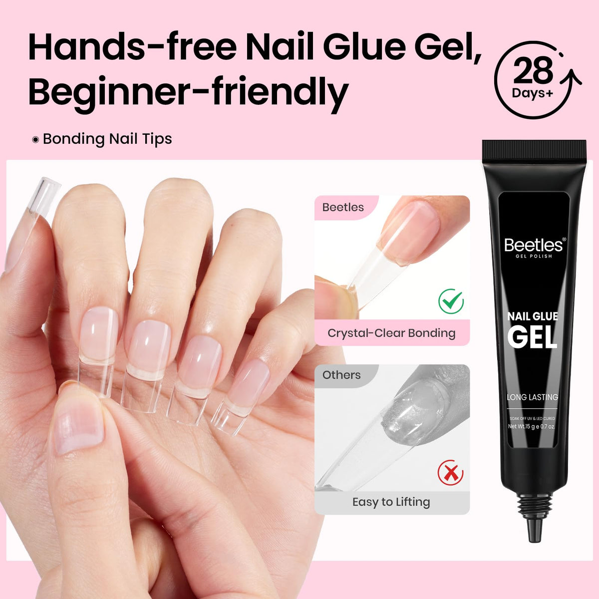 beetles Gel Nail Kit packaging and contents