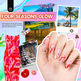 beetles Gel Nail Kit professional nail lamp