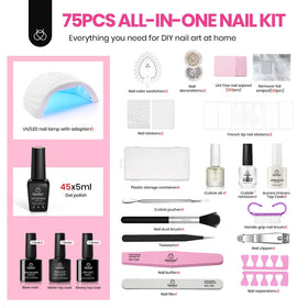 beetles Gel Nail Kit professional nail lamp and tools