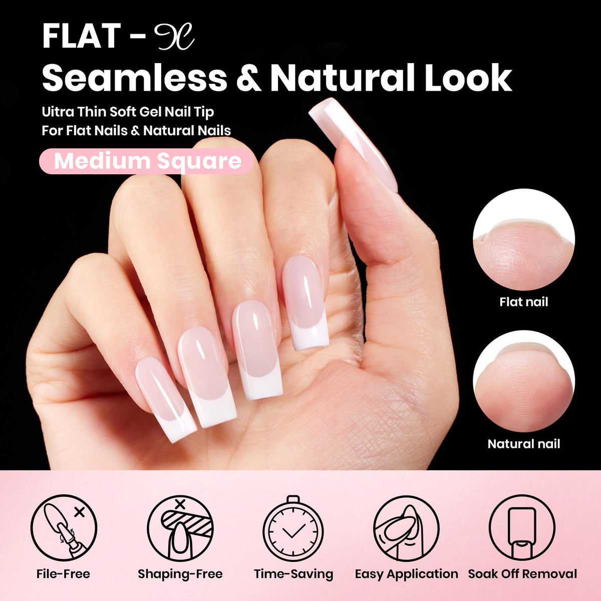beetles Gel Nail Kit with cuticle pusher and nail file