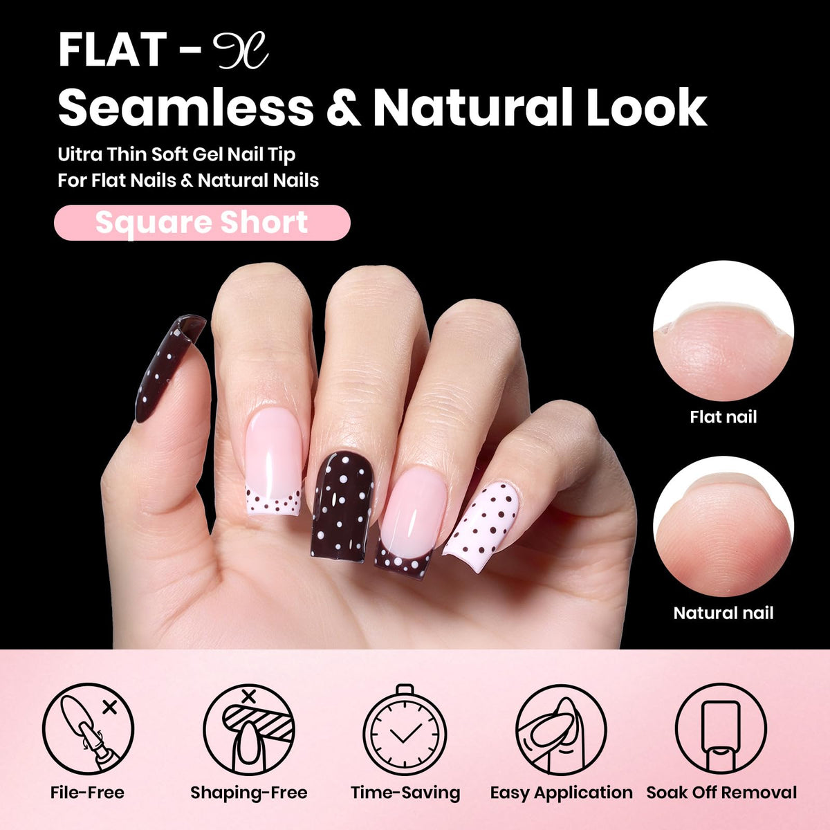 beetles Gel Nail Kit with cuticle pusher and nail file