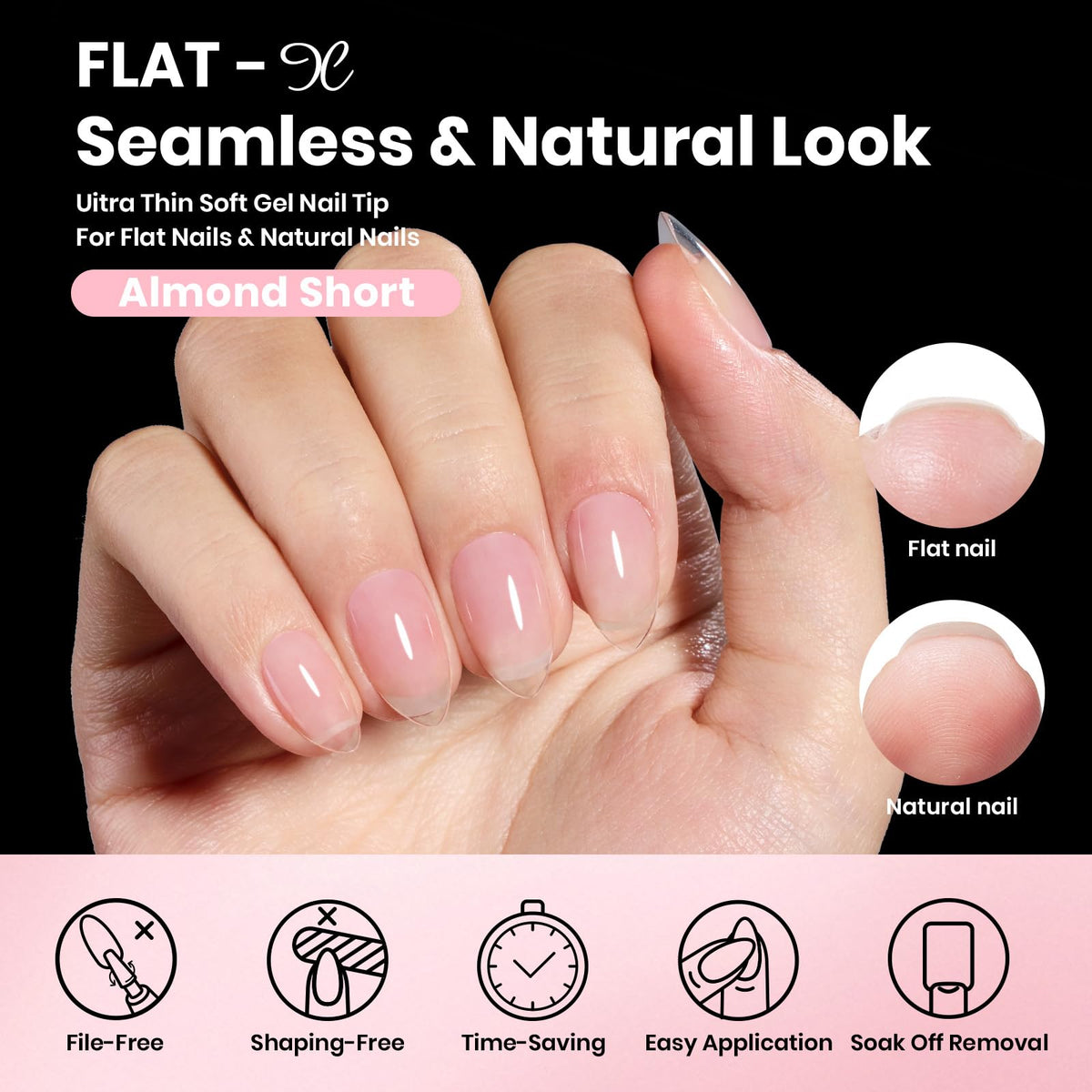 beetles Gel Nail Kit with solid nail glue gel and tools