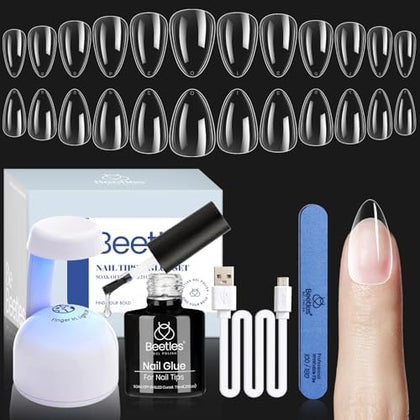 beetles Gel Nail Kit with UV LED Nail Lamp and accessories