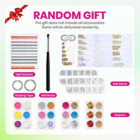 beetles Gel Nail Kit with vibrant gel nail polish colours