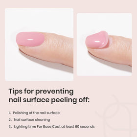 beetles Gel Nail Polish application process