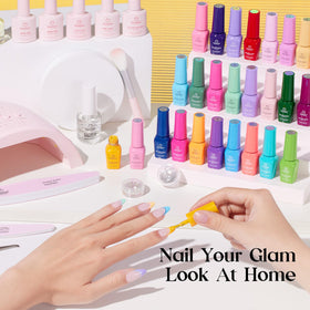 beetles Gel Nail Polish Kit base coat bottle