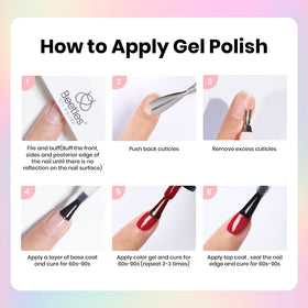 beetles Gel Nail Polish Kit packaging and contents