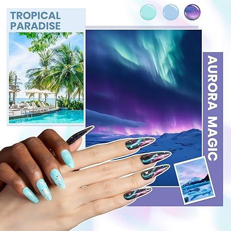 beetles Gel Nail Polish Kit with cuticle remover and oil