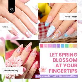 beetles Gel Nail Polish kit with cuticle stick and instructions