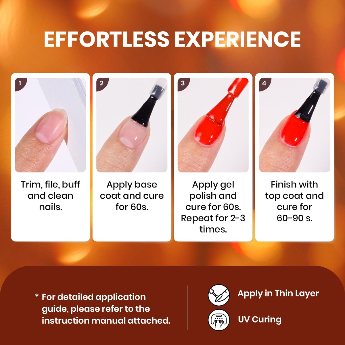 beetles Gel Nail Polish Set ideal for DIY and salon use