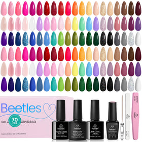 beetles Gel Nail Polish set in packaging