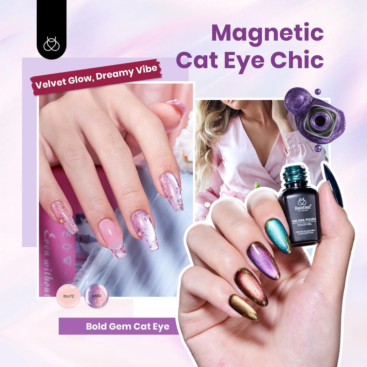 beetles Gel Nail Polish Set packaging