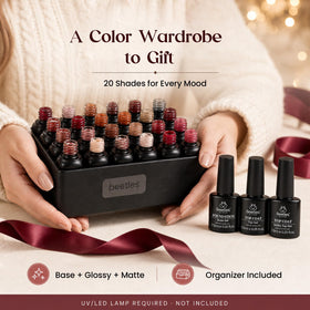 beetles Gel Nail Polish Set showcasing a variety of fall shades