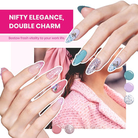 beetles Gel Nail Polish set with base and top coats