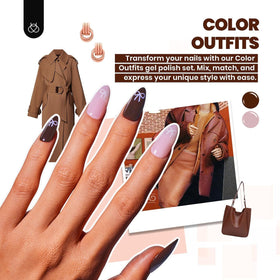 beetles Gel Nail Polish showing a variety of colours