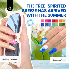 beetles Gel Nail Polish vibrant colours displayed