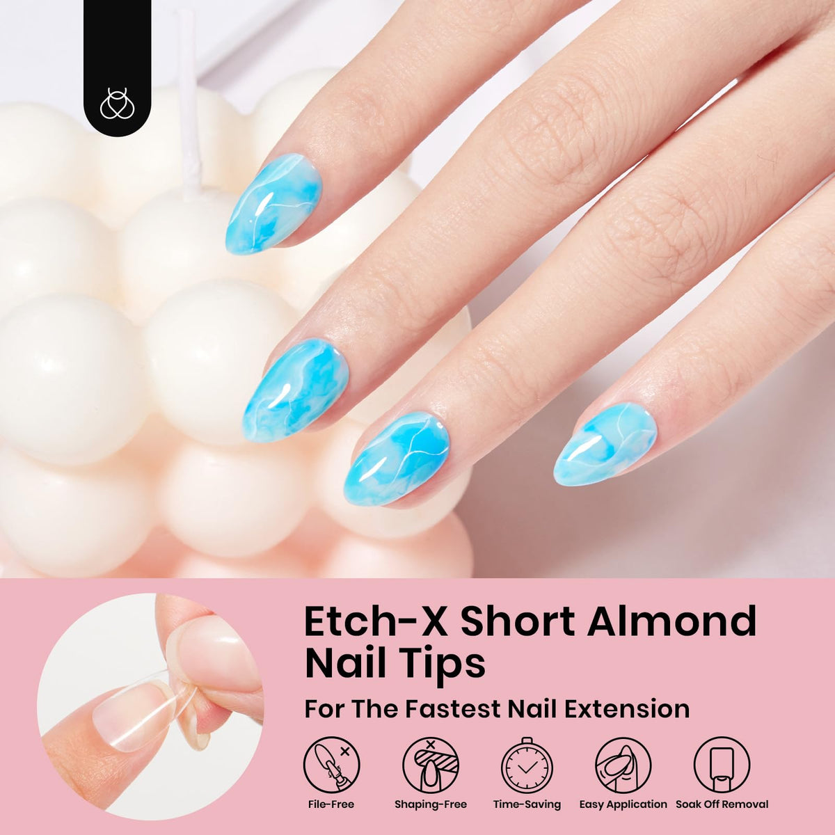 Beetles Gel Nail Tips 12 sizes variety pack