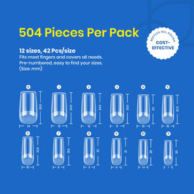 Beetles Gel Nail Tips packaging with included nail tips