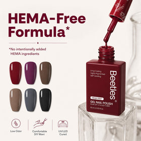 beetles Gel Polish 15ml bottle in black shade