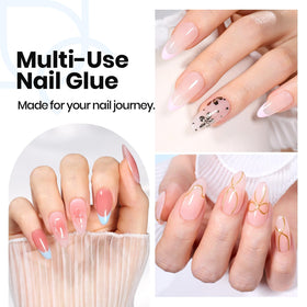beetles Gel Polish 15ml HEMA-Free Nail Glue Gel in lifestyle setting