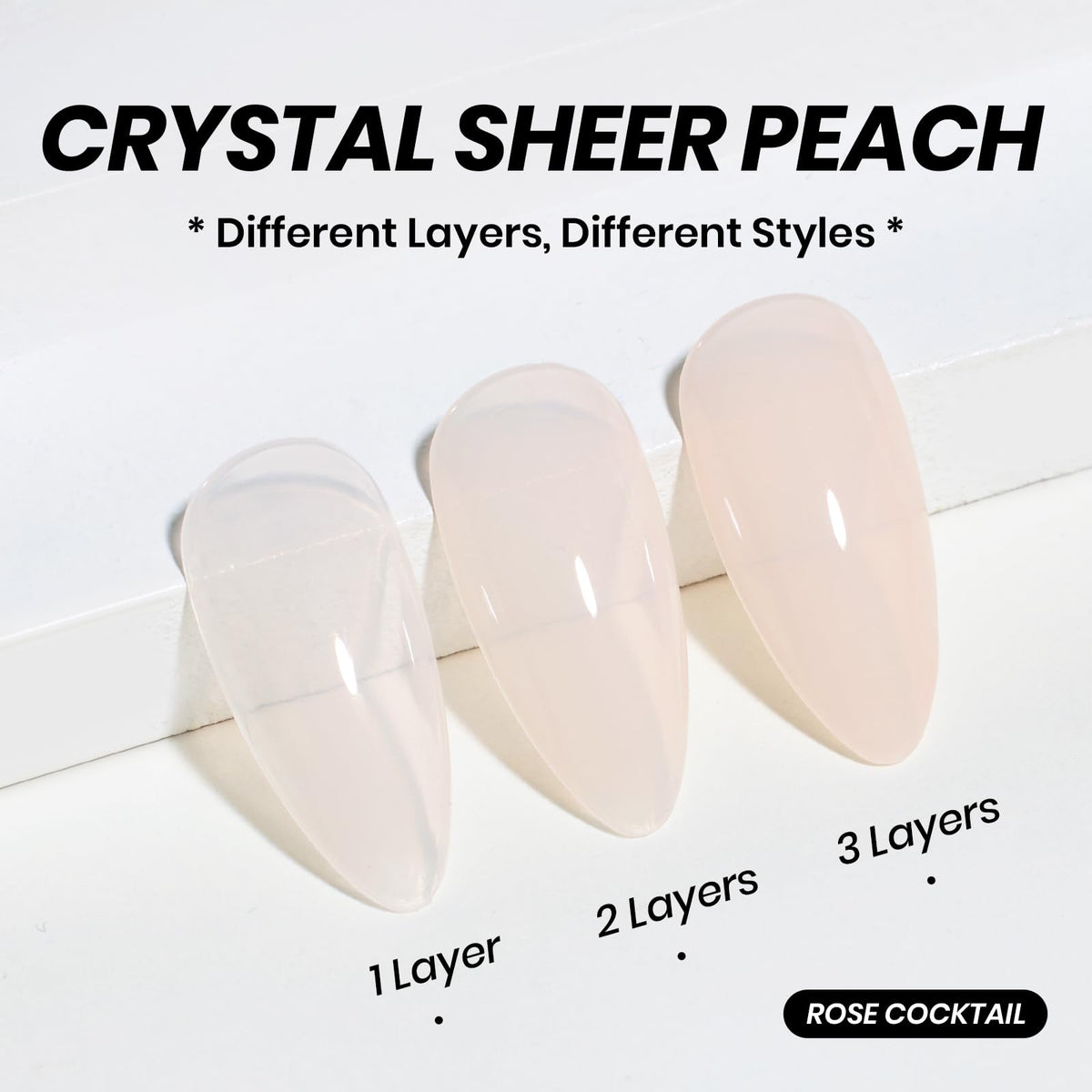 beetles Gel Polish 15ml Jelly Neutral polish application on nails