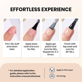 beetles Gel Polish 15ml Jelly Neutral with nail art tools