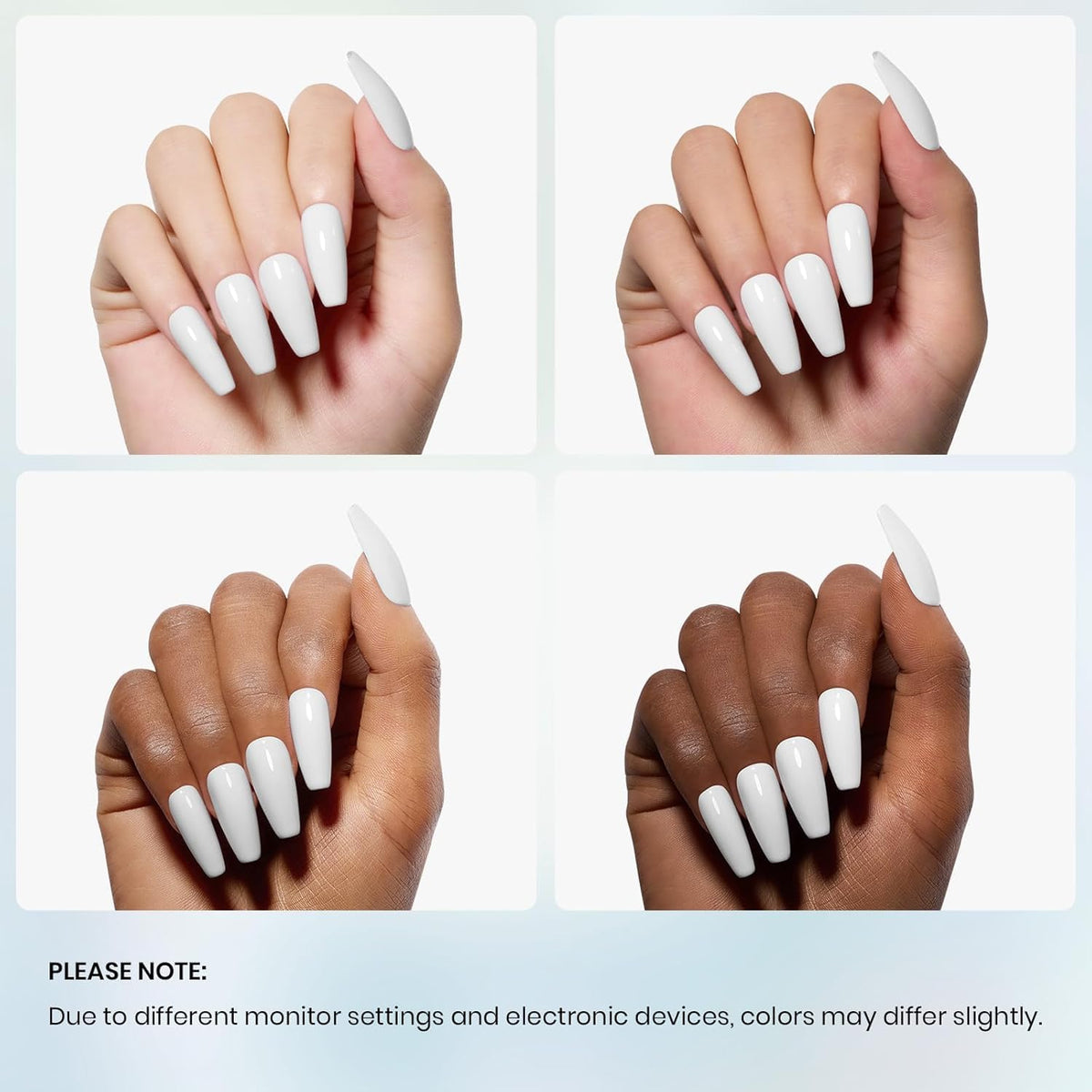 beetles Gel Polish 15ml white gel polish on nails