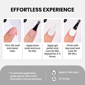 beetles Gel Polish 15ml white gel polish with UV lamp