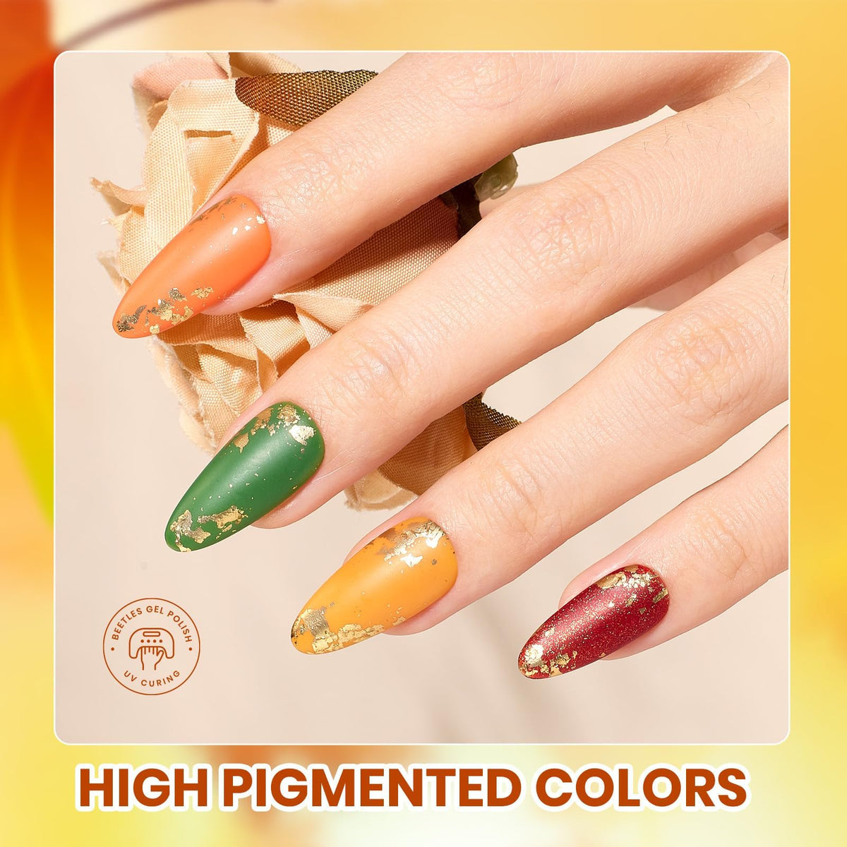 beetles Gel Polish 20 Colors cat eye gel polish close-up