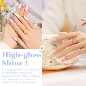 beetles Gel Polish 20 pastel gel nail polish bottles arranged