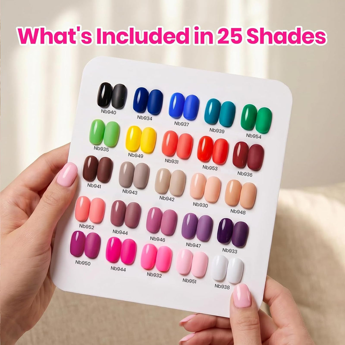 beetles Gel Polish 25 mini gel polish bottles in various colours