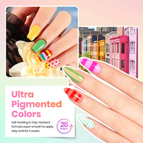 beetles Gel Polish 25 vibrant shades in packaging