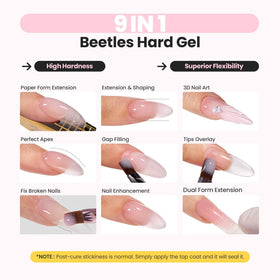 beetles Gel Polish 3 builder gels in various colours