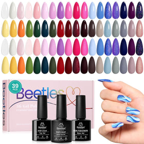 beetles Gel Polish 36 Colour Gel Nail Polish Set front view