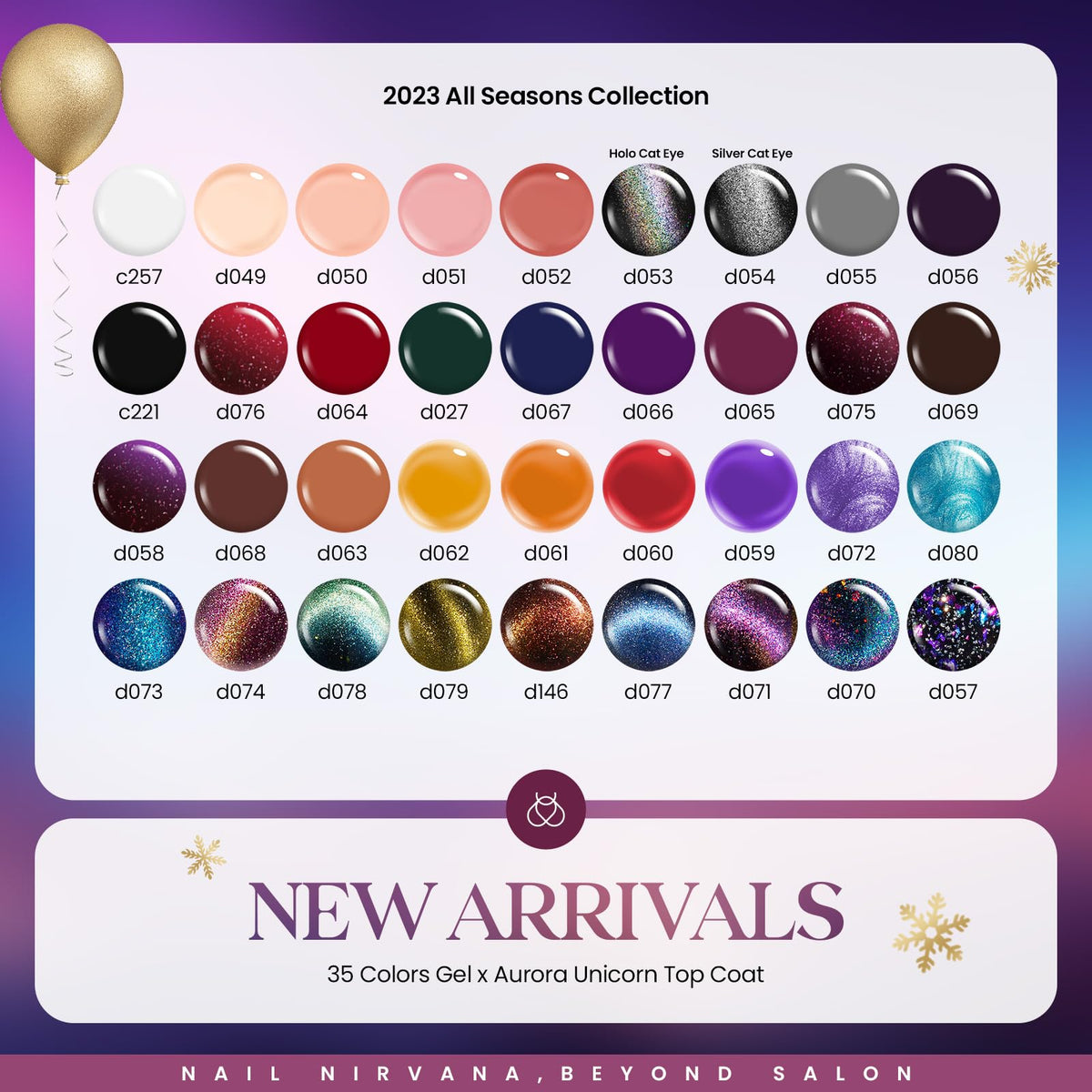 beetles Gel Polish 39 Pcs Jelly Nail Set showing glitter shades