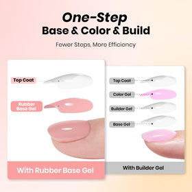 beetles Gel Polish 6 Colours Rubber Base Gel Nail Polish packaging