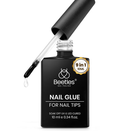 beetles Gel Polish 9 in 1 Nail Glue Gel front view