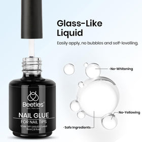 Beetles Gel Polish 9 in 1 Nail Glue with nail art tools